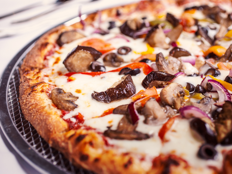 Mediterranean Veg Pizza