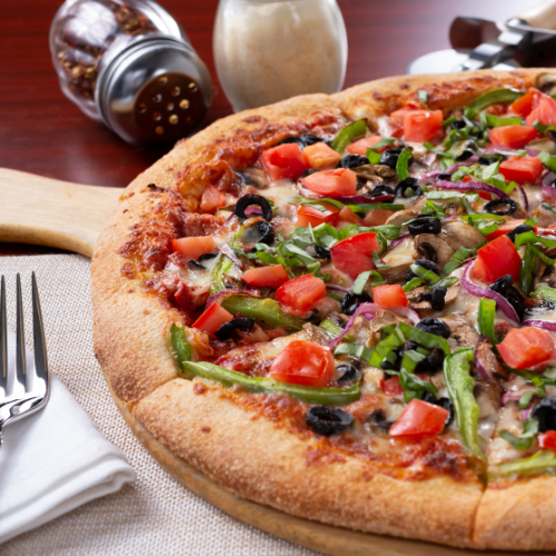 Veggie pizza